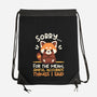 Sorry For The Accurate Things-None-Drawstring-Bag-NemiMakeit