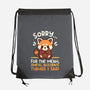 Sorry For The Accurate Things-None-Drawstring-Bag-NemiMakeit
