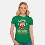 Sorry For The Accurate Things-Womens-Fitted-Tee-NemiMakeit