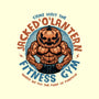 The Pumpkin Gym-None-Polyester-Shower Curtain-glitchygorilla