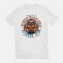 The Pumpkin Gym-Womens-Fitted-Tee-glitchygorilla