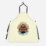 The Pumpkin Gym-Unisex-Kitchen-Apron-glitchygorilla
