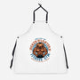 The Pumpkin Gym-Unisex-Kitchen-Apron-glitchygorilla