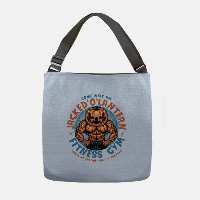 The Pumpkin Gym-None-Adjustable Tote-Bag-glitchygorilla