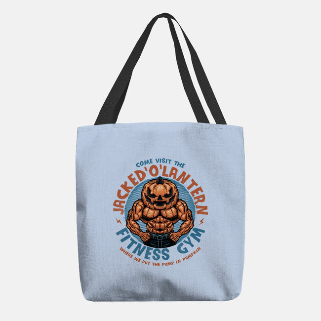 The Pumpkin Gym-None-Basic Tote-Bag-glitchygorilla