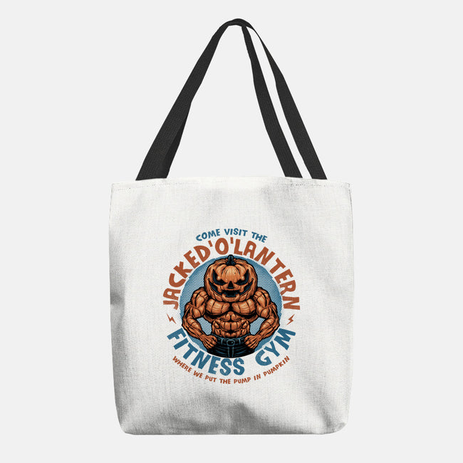 The Pumpkin Gym-None-Basic Tote-Bag-glitchygorilla