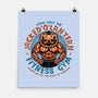 The Pumpkin Gym-None-Matte-Poster-glitchygorilla