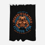 The Pumpkin Gym-None-Polyester-Shower Curtain-glitchygorilla