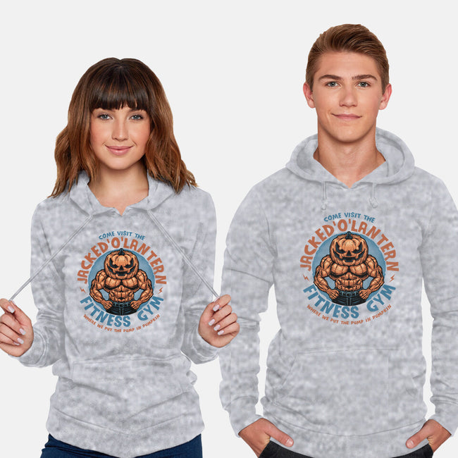 The Pumpkin Gym-Unisex-Pullover-Sweatshirt-glitchygorilla