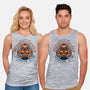The Pumpkin Gym-Unisex-Basic-Tank-glitchygorilla