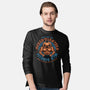 The Pumpkin Gym-Mens-Long Sleeved-Tee-glitchygorilla