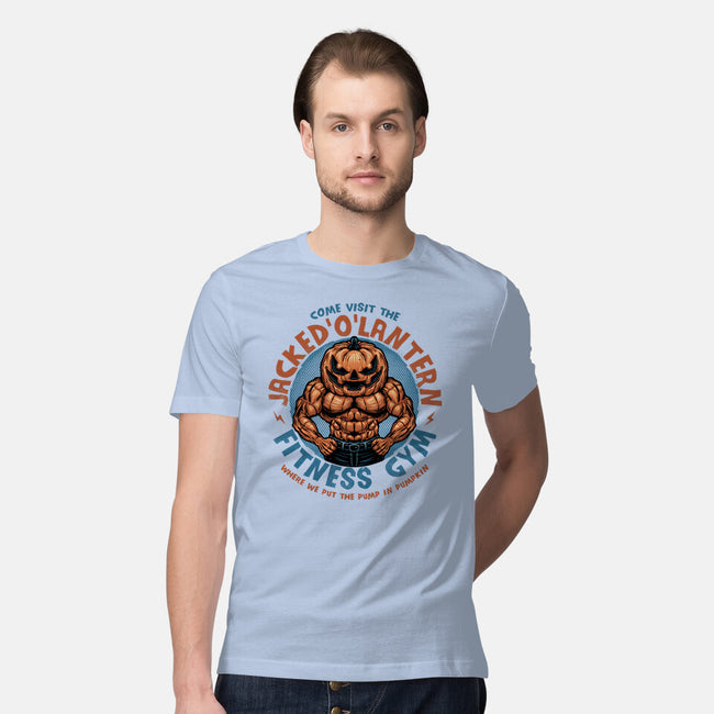 The Pumpkin Gym-Mens-Premium-Tee-glitchygorilla