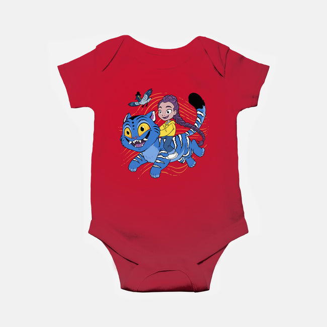 Team Tiger-Baby-Basic-Onesie-DoOomcat