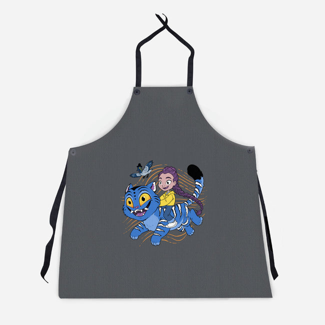 Team Tiger-Unisex-Kitchen-Apron-DoOomcat