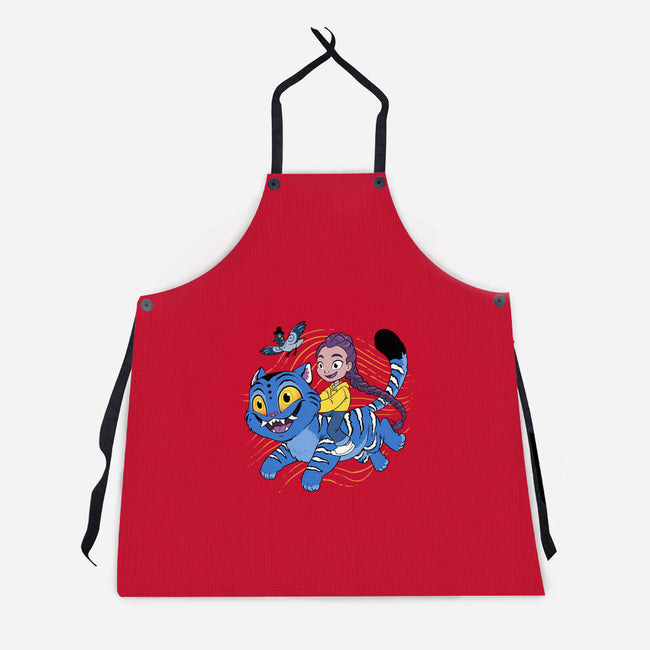 Team Tiger-Unisex-Kitchen-Apron-DoOomcat