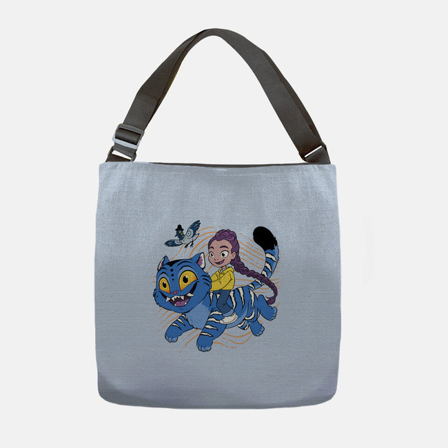 Team Tiger-None-Adjustable Tote-Bag-DoOomcat