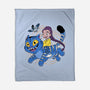 Team Tiger-None-Fleece-Blanket-DoOomcat