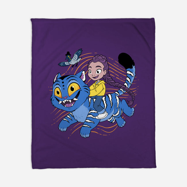 Team Tiger-None-Fleece-Blanket-DoOomcat