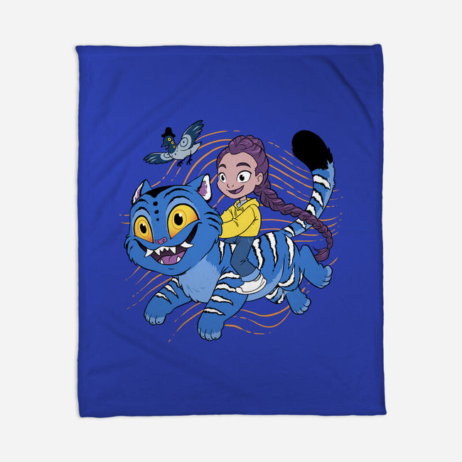 Team Tiger-None-Fleece-Blanket-DoOomcat