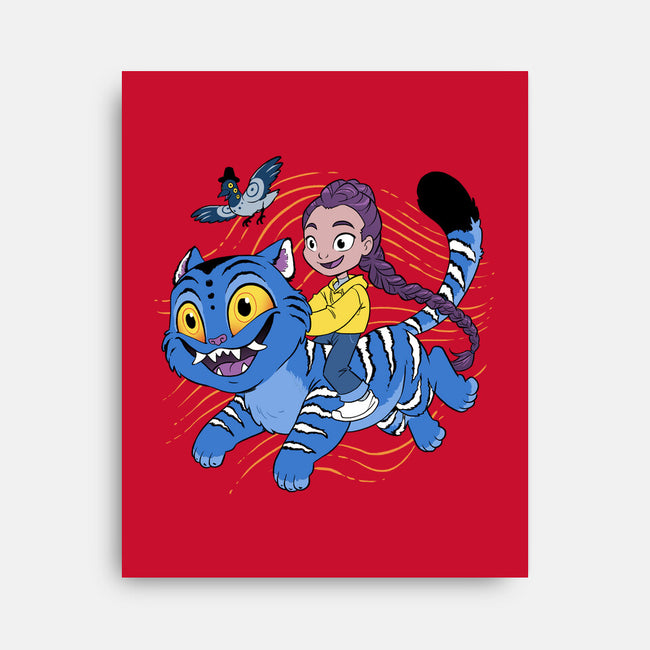 Team Tiger-None-Stretched-Canvas-DoOomcat