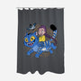 Team Tiger-None-Polyester-Shower Curtain-DoOomcat