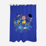 Team Tiger-None-Polyester-Shower Curtain-DoOomcat