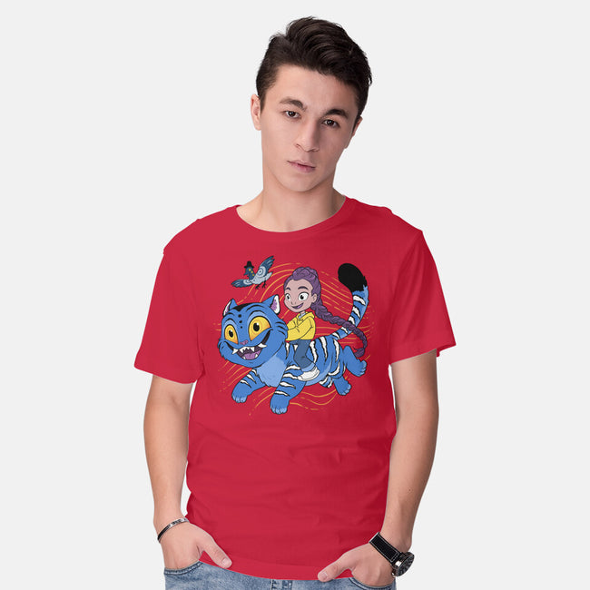 Team Tiger-Mens-Basic-Tee-DoOomcat