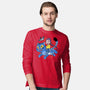 Team Tiger-Mens-Long Sleeved-Tee-DoOomcat