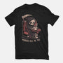 Mondays Kill Me Too-Mens-Heavyweight-Tee-eduely