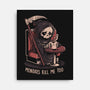 Mondays Kill Me Too-None-Stretched-Canvas-eduely