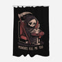 Mondays Kill Me Too-None-Polyester-Shower Curtain-eduely