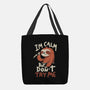 I'm Calm But Don't Try Me-None-Basic Tote-Bag-koalastudio