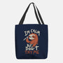 I'm Calm But Don't Try Me-None-Basic Tote-Bag-koalastudio