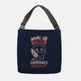 Woke Up Tired-None-Adjustable Tote-Bag-koalastudio