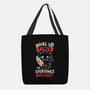 Woke Up Tired-None-Basic Tote-Bag-koalastudio