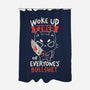 Woke Up Tired-None-Polyester-Shower Curtain-koalastudio