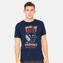 Woke Up Tired-Mens-Heavyweight-Tee-koalastudio