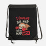 The Nap Won-None-Drawstring-Bag-koalastudio