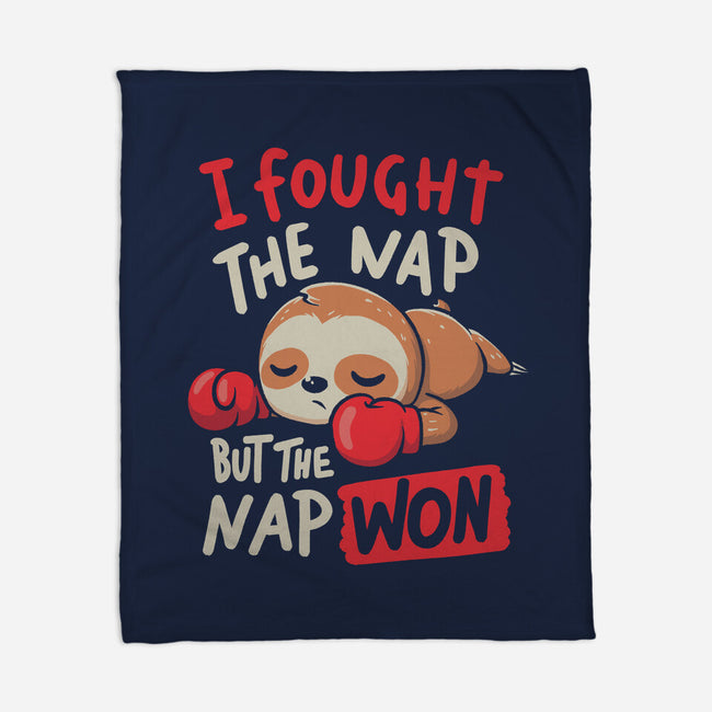 The Nap Won-None-Fleece-Blanket-koalastudio