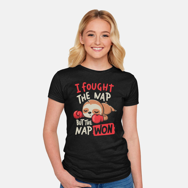 The Nap Won-Womens-Fitted-Tee-koalastudio