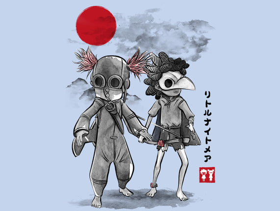 Low And Alone Sumi-e