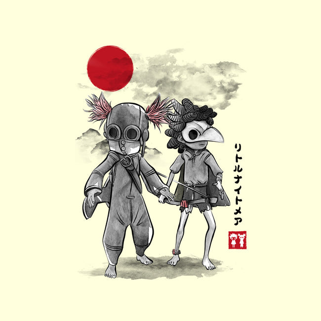 Low And Alone Sumi-e-None-Glossy-Sticker-DrMonekers