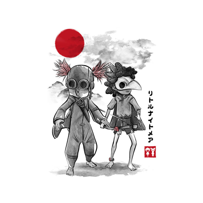 Low And Alone Sumi-e-Mens-Heavyweight-Tee-DrMonekers