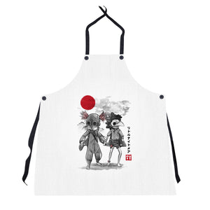 Low And Alone Sumi-e