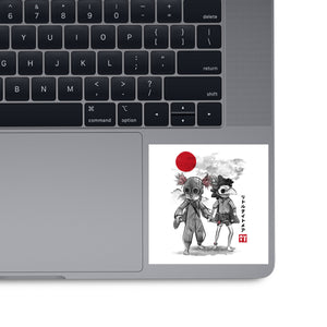 Low And Alone Sumi-e