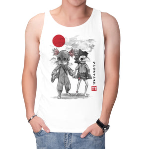 Low And Alone Sumi-e