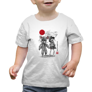 Low And Alone Sumi-e