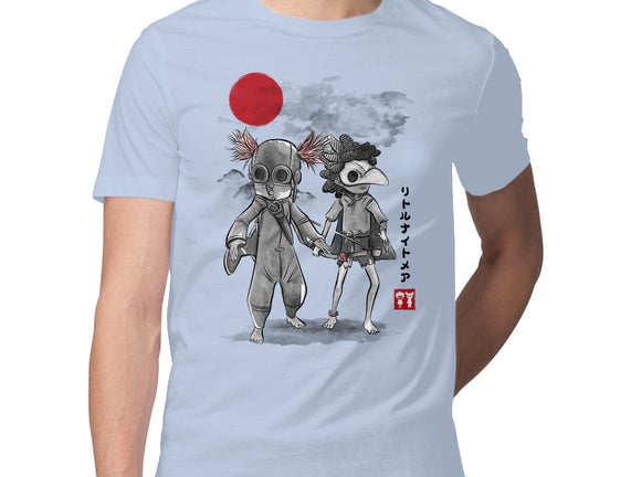 Low And Alone Sumi-e