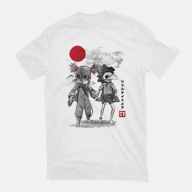 Low And Alone Sumi-e-Mens-Heavyweight-Tee-DrMonekers