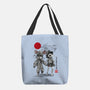 Low And Alone Sumi-e-None-Basic Tote-Bag-DrMonekers
